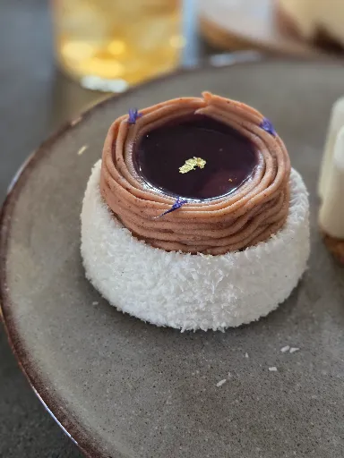 한남동 재인 디저트 사진, 몽블랑