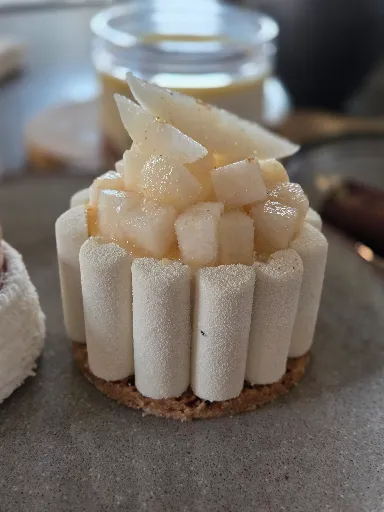 한남동 재인 디저트 사진, 한남동 재인 메뉴판